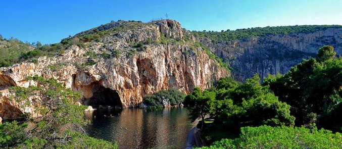 Lake Vouliagmeni and its mysteriously hidden secrets…